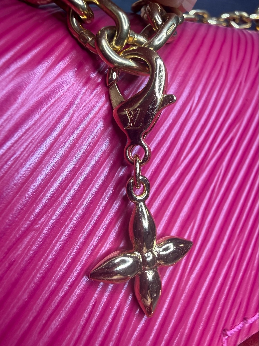 Louis Vuitton flower charm